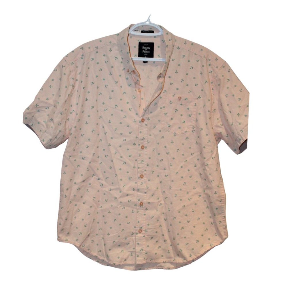 2/$25 🏷 Men's Summer Dress Shirt Size Large